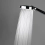 Душевая колонна FONTE на 3 потока с фиксированным изливом и механическим смесителем, хром