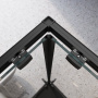 LUCE-A-2-90-P-Cr Душевой уголок, Условный размер, мм:900x900x1950 Габариты с диапазоном регулировок, мм:(885-900)х(885-900)  LUCE-A-2-90-P-Cr Душевой уголок, Условный размер, мм:900x900x1950 Габариты с диапазоном регулировок, мм:(885-900)х(885-900)
