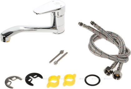 Смеситель для кухни Orange Iris M41-000cr Смеситель для кухни Orange Iris M41-000cr