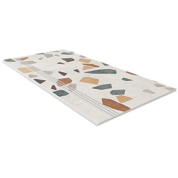 Ступень AT02-30x60x10-Непол. (с насечками) Ступень AT02-30x60x10-Непол. (с насечками)