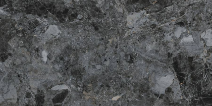 60x120 MarbleSystem Бреча Черный Лаппато R9 Ректификат
