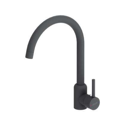 D3007022 Logic кухонный смеситель поворотный, черный D3007022 Logic кухонный смеситель поворотный, черный