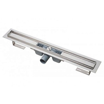 Водоотводящий желоб с порогами для перфорированной решетки, арт.APZ1-650