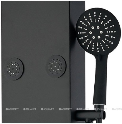 Душевая панель Galaxy Black с гидромассажем