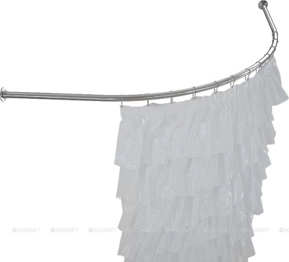 Карниз для ванны Aquanet Graciosa полукруглый 150х90 Карниз для ванны Aquanet Graciosa полукруглый 150х90