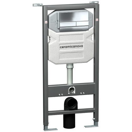 Сет 4 в 1 Инсталляция с кнопкой+унитаз+шумоизоляция