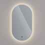 Зеркало Lemark OLSA 45х80см овальное с интерьерной подсветкой