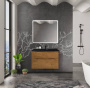 Тумба с раковиной подвесная BelBagno MARINO-H60 90 Rovere Nature, раковина белая Тумба с раковиной подвесная BelBagno MARINO-H60 90 Rovere Nature, раковина белая