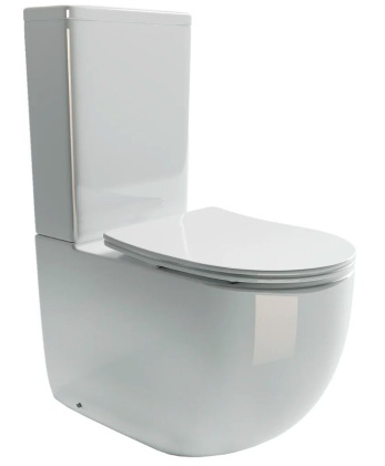 Бачок для унитаза METROPOL Rimless, двойной смыв 3/6 арматура Geberit