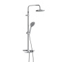 947730000 Apollo душевая система с ванно-душевым смесителем-полкой, Хром