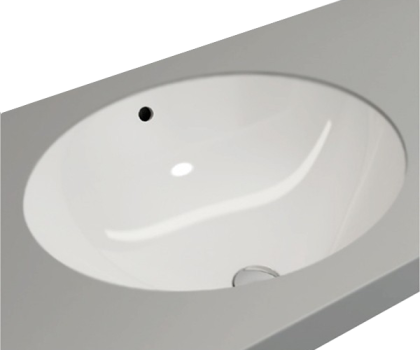 Раковина  Parma, белый, 1384-001-0125, шт