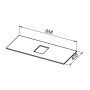 Столешница Allen Brau Priority 1.31011.DG-S 100 dark grey structure, шт Столешница Allen Brau Priority 1.31011.DG-S 100 dark grey structure, шт