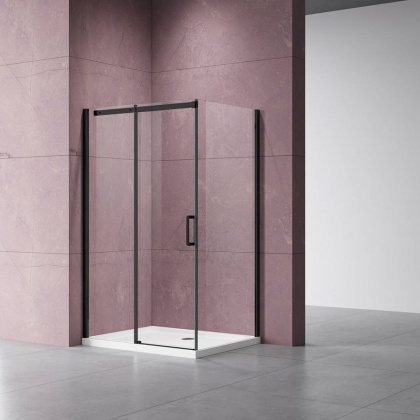 Душевой уголок Dice VSR-4D8012CLB, 1200*800, черный, стекло прозрачное Душевой уголок Dice VSR-4D8012CLB, 1200*800, черный, стекло прозрачное