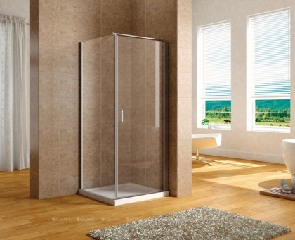 Душевая дверь Aquanet Cinetic 160, прозрачное стекло (AE12-N-80H190U-CT + AE12-F-80H190U-CT) Душевая дверь Aquanet Cinetic 160, прозрачное стекло (AE12-N-80H190U-CT + AE12-F-80H190U-CT)