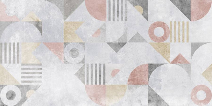 Плитка настенная 18-00-06-3645 Etnis узор светло-серый (60см*30см*9мм) (10шт/1,8м2), м2