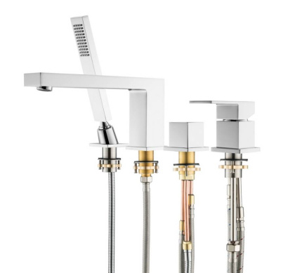 Смеситель для ванны с душем, врезной Timo Selene 2130/00Y хром