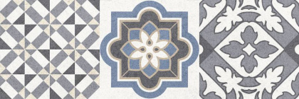 Плитка настенная 60090 Rock узор серый 20*60 (10шт/1.2м2), м2