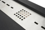 Душевой поддон Creto Scala 140x80 прямоугольный, черный Душевой поддон Creto Scala 140x80 прямоугольный, черный