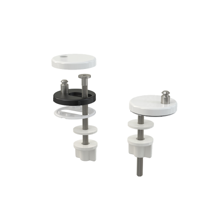 Петли с нижним монтажом, пластиковая крышка