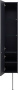 Шкаф-пенал Allen Brau Reality 30 1.32002.AM L антрацит матовый Шкаф-пенал Allen Brau Reality 30 1.32002.AM L антрацит матовый