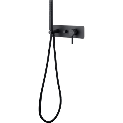 Смеситель для душа Allen Brau Priority 5.31009-31 (с внутренней частью) черный матовый