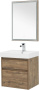 Мебель для ванной Aquanet Nova Lite 60 дуб рустикальный (2 ящика)