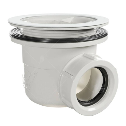 Сифон для душевых поддонов RGW S-010-1 Волна бетон 90 мм, RGW 502411101-10