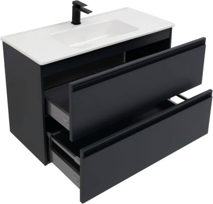 Тумба под раковину Allen Brau Eclipse 100 1.E1003.AM антрацит матовый