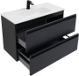 Тумба под раковину Allen Brau Eclipse 100 1.E1003.AM антрацит матовый