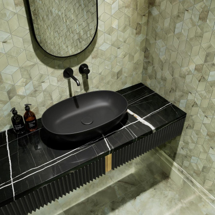 Багет BLF005R Джардина зеленый 7.3*40*28 (уп\12шт), шт