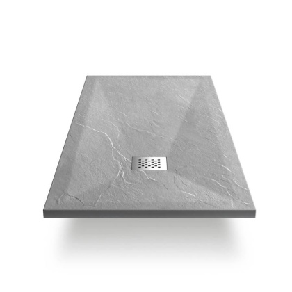 Поддон для душа из искусственного камня  VST-4SR8011G, 1100*800*25, серый Поддон для душа из искусственного камня  VST-4SR8011G, 1100*800*25, серый