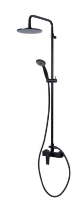 NAUTIC-CD-25-SR Душевая стойка со смесителем, ручным и верхним душем 250 мм ABS, исполнение Sunrise