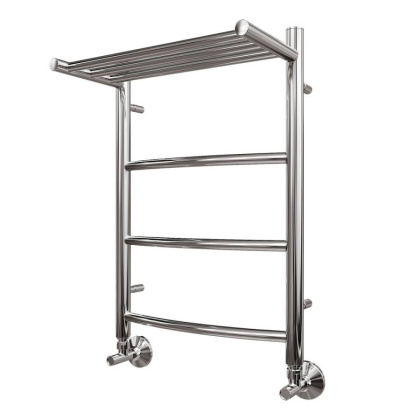 Полотенцесушитель водяной Point Афина PN04146P П3 400x600 с полкой, хром Полотенцесушитель водяной Point Афина PN04146P П3 400x600 с полкой, хром