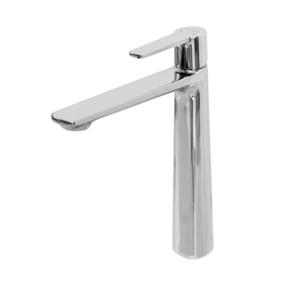 LUX-LC-01-W0 Смеситель для накладных раковин однорычажный, без донного клапана, хром