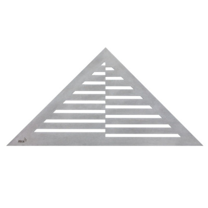 Решетка для углового водоотводящего желоба, нержавеющая сталь-мат