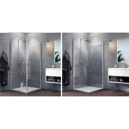 Душевое ограждение EXCELLENT Mazo 100х100 квадрат (хром) Душевое ограждение EXCELLENT Mazo 100х100 квадрат (хром)