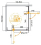 SLIDER-A-2-100/110-GRIGIO-BORO Душевой уголок, Условный размер, мм:(1000-1100)x(1000-1100)x1950 Габариты с диапазоном регулировок, мм:(1000-1100)x(1000-1100)x1950  SLIDER-A-2-100/110-GRIGIO-BORO Душевой уголок, Условный размер, мм:(1000-1100)x(1000-1100)x1950 Габариты с диапазоном регулировок, мм:(1000-1100)x(1000-1100)x1950