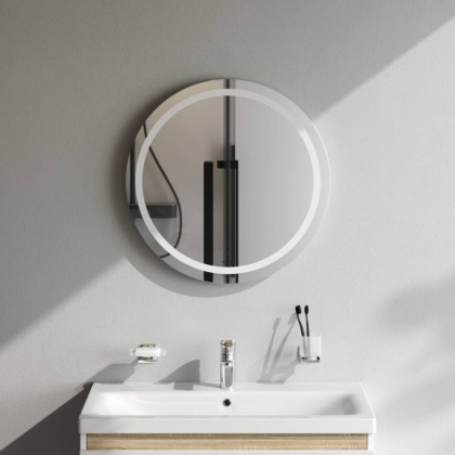 Зеркало с подсветкой в ванную круглое 60 AM.PM X-Joy M85AMOX0601WG сенсорное