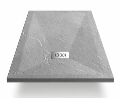 Поддон для душа из искусственного камня VST-4SR9010G, 1000*900*25, серый Поддон для душа из искусственного камня VST-4SR9010G, 1000*900*25, серый