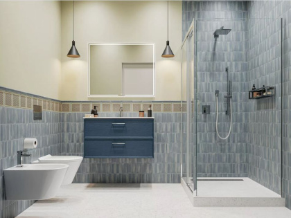 Подступенок Терраццо серый светлый  60x10,7x11