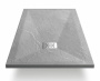 Поддон для душа из искусственного камня VST-4SR9010G, 1000*900*25, серый Поддон для душа из искусственного камня VST-4SR9010G, 1000*900*25, серый