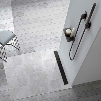 Душевой лоток SAY OPTIMA 601.60.B.M.S.BLOK, 60 см, матовый черный