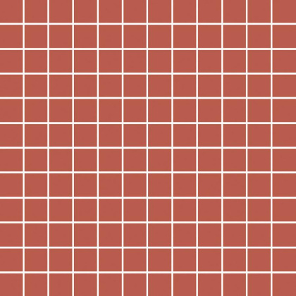 Темари красный матовый 29,8x29,8x0,35