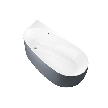 Акриловая ванна Allen Brau Priority 170x80 2.31002.20/BGM белый глянец/сине-серый, шт Акриловая ванна Allen Brau Priority 170x80 2.31002.20/BGM белый глянец/сине-серый, шт