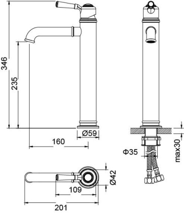 Смеситель Timo Arisa 5311/00F chrome