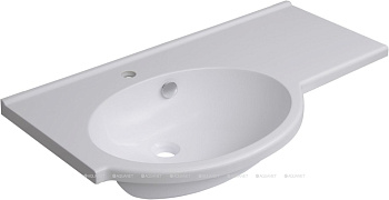 Раковина для тумбы Aquanet Лайн 90 L marmite pernilla