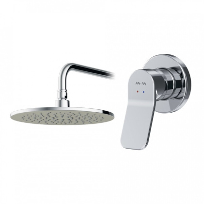 FB85A2R010 X-Joy, набор: Смеситель д/душа, верхний душ 250 мм, держатель д/верхн.душа, Хром, шт.