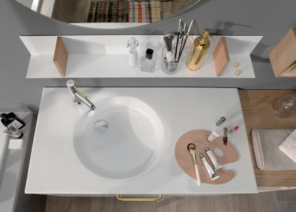 Раковина Jacob Delafon Odeon Rive Gauche EXAU112-Z-00, 100 см, шт