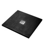 TRAY-MR-UNO-A-90-35-W-CR Поддон из искусственного мрамора,белый Размер,мм:900x900x35  TRAY-MR-UNO-A-90-35-W-CR Поддон из искусственного мрамора,белый Размер,мм:900x900x35