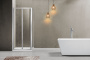 Душевой уголок Garda VSR-1G8090CL, 900*800, хром, стекло прозрачное